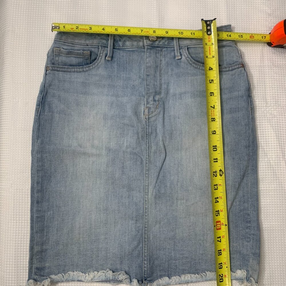 (E-137)Sam Edelman The Riley Denim Skirt Women’s Size 29 Blue Casual Jean Skirt‎ - Picture 7 of 7
